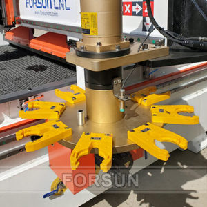 Yüksek kaliteli 9 kw İtalya HSD mili yaskawa sürücü atlıkarınca ATC ahşap çalışma cnc router çalışma 1500*3000 döner - Product Image 5