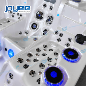 JOYEE Petit <span class=keywords><strong>spa</strong></span> de luxe pour 3 personnes, OEM Balboa Ariestech, jacuzzi, bain à remous, jacuzzi de jardin, balcon familial, fournisseur d'usine - Product Image 3