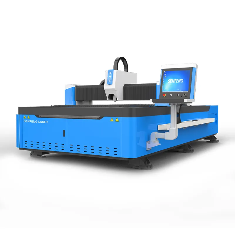 Senfeng 2Mm 3Mm Aluminium Fiber Laser Snijmachine 500W 750W 1000W Sf 2513G