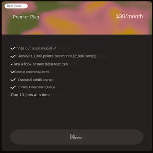 Abonnement aux membres de Sunoai <span class=keywords><strong>Suno</strong></span> AI Recharge Compte exclusif Support de génération de musique Dernier système d'exploitation de stock Internet V4 - Product Image 2