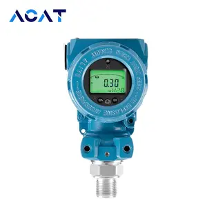lcd display 4-20ma rs485 hart smart intelligent pressure transmitter oil fuel gas pipeline water liquid tank pressure sensor