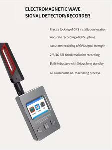2024 DS996 PRO 10MHz 6GHz GPS Tracker dedektörü Anti Mini kamera 2 3 4G cep telefonu GSM ses sinyal cihazları bulucu - Product Image 5