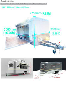 Camion Mobile per Caffetteria, <span class=keywords><strong>Boutique</strong></span> di Abbigliamento, Salone di Bellezza e Negozio Mobile - Product Image 5