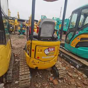 Mini pelleteuse Komatsu de 1.8 tonnes d'occasion Komatsu PC18MR petite pelleteuse japonaise en caoutchouc d'occasion Komatsu PC18 en stock - Product Image 6