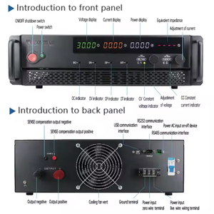 Fuente de Alimentación Conmutada Programable Digital de Alta Precisión TTLTES 3U, Gabinete Negro, 220v, Directo de Fábrica, para Laboratorio - Product Image 4