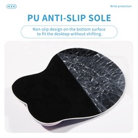 Tapis de souris ergonomique à induction thermique avec repose-poignet, design Muscle Man, sans odeur, 260x220mm, pour bureau et domicile