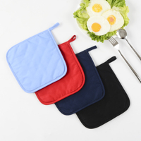 Ensemble de maniques en coton 100% éponge, résistant à la chaleur, pour la cuisine, la cuisson et la pâtisserie