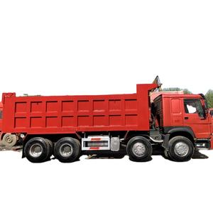 40 Ton Sinotruk Howo 12-Wheel 8X4 Camión volquete de combustible diésel pesado Usado Buen estado Dirección izquierda Euro 2 Transmisión manual - Product Image 3