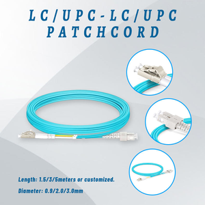 Cable de Conexión de Fibra Óptica Multimodo OM1/2/34 50/125 M 10g LSZH, Longitud Personalizable de 0.5m/1m/2m/5m, 5G FTTH/FTTX/FTTB, Garantía de 3 Años - Product Image 5