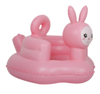Sièges Bébé Portables pour Apprendre à S'asseoir, Chaise de Plage Gonflable d'Été pour Tout-Petits, Siège de Sol Évolutif pour Bébés de 3, 6, 9, 12 Mois