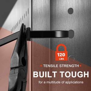 Bridas de nailon autoblocantes ecológicas de plástico de colores, gigantes, directamente de fábrica, bridas de inyección para garaje 7.6*350 MM - Product Image 3