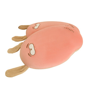 Oreiller en mousse à mémoire de forme pour enfants, forme ovale, fermeté moyenne, pour le soutien du sommeil et de la colonne cervicale, pour enfants de 3 ans et plus - Product Image 1