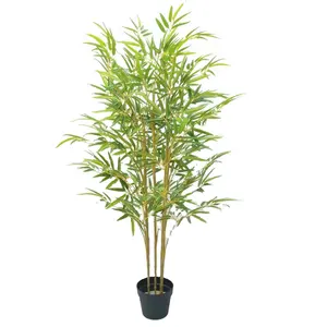 Indoor outdoor fake Plastic manual plant real bonsai plant bamboo plant indoor