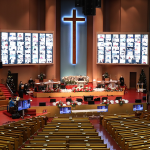 Panneau d'affichage publicitaire programmable Smd d'intérieur Led P1.56Mm Led Display Screen Led Video Wall - Product Image 1