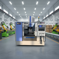 Centre d'usinage vertical CNC VMC 640, petite machine d'usinage