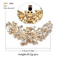 Nouvelle boucle décorative détachable SF pour sabots, colorée, taille 2,5-3,5 cm, accessoires de mariage pour talons hauts, clip décoratif