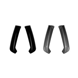 Subaru WrX Sti Vb 2022+ Rear Bumper <b>Corner</b> <b>Protector</b> Spoiler Decals Piano Black Carbon Fiber Texture Adhesive ABS Car Stickers - Product Image 2