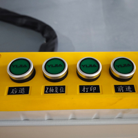 Machine de marquage par poinçonnage rotatif 2400W, équipement de marquage automatique à portique pour l'aérospatiale, pour les pièces de moteur Boeing et Airbus