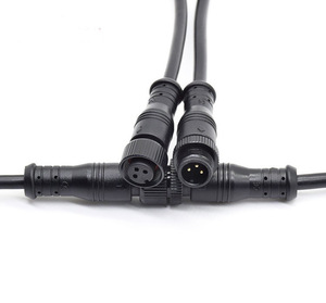 IP65 Wasserdichter M16 Elektrischer Strom-Signalstecker für E-Bikes Männlich Weiblich Metall mit PVC-Isolierung und Kupferleiter - Product Image 1