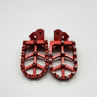 Repose-pieds de moto vert de haute qualité pour Talaria Sting/Light Bee 79BIKE/CRF190L - Pièce de rechange/amélioration en alliage d'aluminium