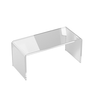 Acrylic Storage Rack Transparent Cabinet Partition <b>Shelf</b> For Bathroom Cosmetics <b>Desktop</b> Organization Standing Type Rectangle - Product Image 5