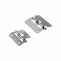 Charnière en métal chromé détachable professionnelle FAYSHING pour caisses de transport FS5030