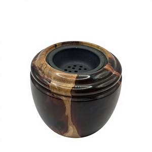 เตาเผาบัคฮูร์เรซิ่นอีพ็อกซี่ตกแต่งพร้อมดีไซน์ไม้หรูหรา - Product Image 1