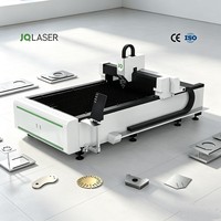 Machine de découpe laser à fibre compacte JQ 1530, découpeuse CNC de précision pour tôles en acier inoxydable et en acier au carbone