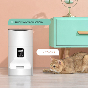 Distributeur automatique de nourriture <span class=keywords><strong>pour</strong></span> animaux de compagnie 9L avec caméra, distributeur intelligent de nourriture <span class=keywords><strong>pour</strong></span> chiens et chats avec WiFi, interaction vocale, contrôle par application, alimentation programmée <span class=keywords><strong>pour</strong></span> animaux de compagnie - Product Image 3