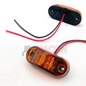 8SMDs LED Auto Voiture Remorque Camion Camion Marqueur Latéral Feux Arrière 12V 24V Jaune <span class=keywords><strong>Orange</strong></span> Blanc Rouge-État Neuf <span class=keywords><strong>Position</strong></span> Arrière - Product Image 4