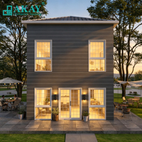 Casa Modular Prefabricada de Lujo Akay, Resistente a Vientos y Terremotos, Escalable, Ideal para Edificios de Apartamentos