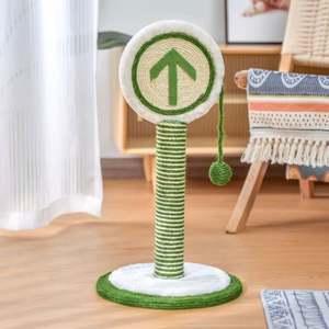 Kinghon Sisal Ball <b>Cat</b> Scratcher Luxury Cute Strong and Durable Sisal <b>Scratching</b> <b>Post</b> <b>Cat</b> Flower <b>Tree</b> for <b>Cats</b> - Product Image 5