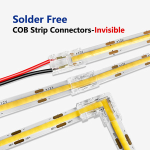 ตัวเชื่อมต่อมุมแถบไฟ LED Adled Cob ขนาด 5 มม. 8 มม. 10 มม. แบบ 2 ขา สำหรับแถบไฟ LED 0-36V - Product Image 6
