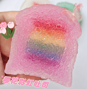 Juguetes para apretar con forma de pan tostado, gelatina, cera, gelatina para amasar, pez rojo, pata de gato, para niños, juguetes antiestrés, pelota antiestrés - Product Image 6