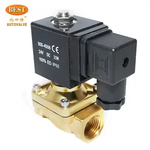 Giá Tốt Z101 2 Cách Màng Điện Nước Chân Không Không Khí Cuộn Dây 12V 24V DC 110V 220V AC Brass Van Điện Từ