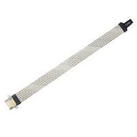 Câble ruban d'extension de carte TF vers carte TF FFC de 10 cm (cuivre étamé non blindé) avec trous de fixation pour GPS, DVR, imprimante 3D