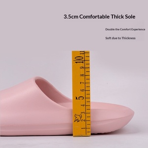 Sandalias <span class=keywords><strong>de</strong></span> EVA con Logotipo Personalizado, Gruesas y Acolchadas, Antideslizantes, Transpirables, para Verano, para Mujeres y Hombres - Product Image 2