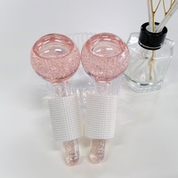 Petite QUANTITÉ MINIMALE DE COMMANDE différentes couleurs glace globes magique massage froid cryothérapie yeux visage glace globes pour le visage