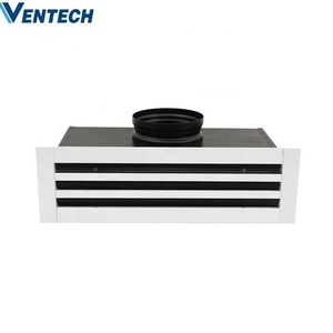 Ventech nhà máy Giá nhôm tuyến tính khe khuếch tán có thể điều chỉnh Cửa thoát khí khe khuếch tán - Product Image 1