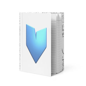 Quaderno con copertina rigida di Robot per prendere appunti e scrivere pensieri - Product Image 1