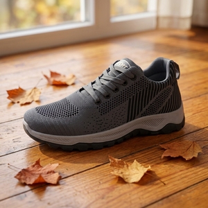 Nouvelles Chaussures de Sport et de Loisirs Respirantes en Maille pour Hommes 2026 – Tendance et Polyvalentes pour le Voyage - Product Image 2