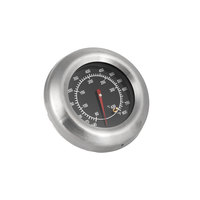 Stainless Steel Barbecue Grill Pointer Temperature Gauge Home Oven Thermometer with Temperature Gauge Controller