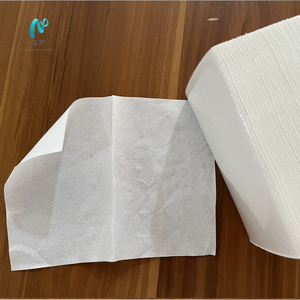 MingXuan serviettes de haute qualité personnalisées 16*21cm blanc brun pâte de bois vierge serviette recyclée 1/2 pli serviettes en papier et serviettes - Product Image 3