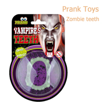 Jouets promotionnels QSTOYS pour enfants, blagues amusantes pour Halloween, dents en plastique, cerveau cassé, doigt cassé, pour les enfants de 2 à 13 ans