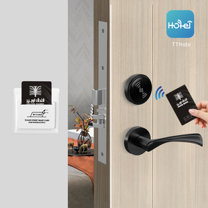 Manopole moderne semplici porte interne con lucchetto maniglia della porta di lusso maniglie delle porte - Product Image 1