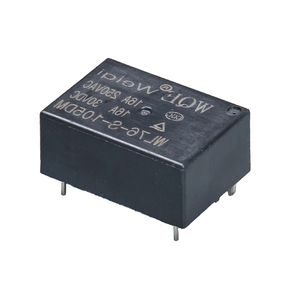 Módulo de Relé Eléctrico <span class=keywords><strong>WQE</strong></span> de 0.2W/0.4W, 5v 6v 9v 12v 18v 24v 48vdc, Relé de 4 Pines Normalmente Abierto con Carcasa de Plástico, 23.0*16.0*10.5mm - Product Image 4