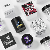 Emballage de boîte de soins de la peau personnalisé en gros pour bocal en verre emballage de boîte de papier cosmétique pliable imprimé de logo de luxe