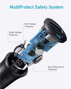 <span class=keywords><strong>Chargeur</strong></span> de voiture USB-C <span class=keywords><strong>Anker</strong></span> 30W, adaptateur de voiture Type C, <span class=keywords><strong>chargeur</strong></span> de voiture 2 ports, adaptateur d'alimentation, <span class=keywords><strong>chargeur</strong></span> IQ 3.0 pour <span class=keywords><strong>iPhone</strong></span> 17 16 15 Series - Product Image 6