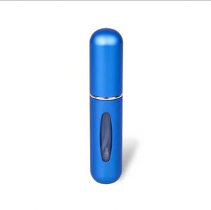 Nuevo Diseño Unisex, Botella de Aceite Esencial Mini de Aluminio Negro Mate de 5 ml, Pulverizador con Bomba de Recarga en la Parte Inferior - Product Image 4