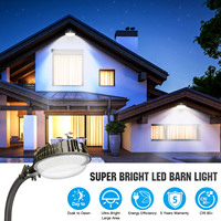 Lampes murales LED d'extérieur pour jardin, étanches avec indice de protection IP65, corps de lampe en aluminium et PC pour parcs, garantie de 5 ans